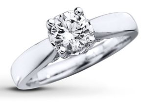 gorgeous white gold diamond ring